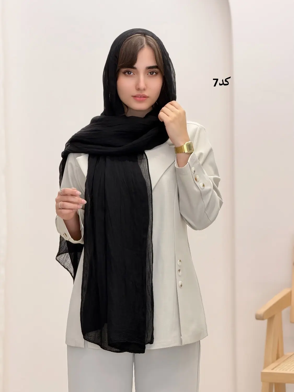 4494-شال ابریشم بیتا